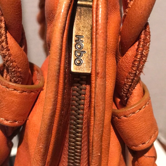 Hobo International Pumpkin Colored Hobo Bag - Picture 6 of 16